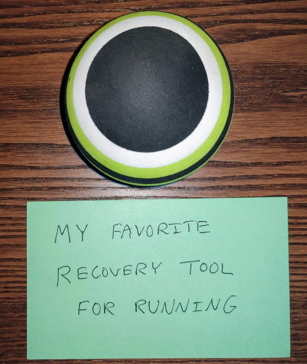 Massage Ball Recovery For Running