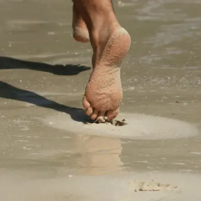 Proper Running Form - Sand