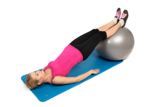 Runner Hamstring Exercises - Ball Extensions